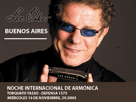 Lee Oskar en Buenos Aires