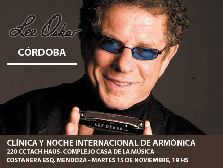 Lee Oskar en Córdoba